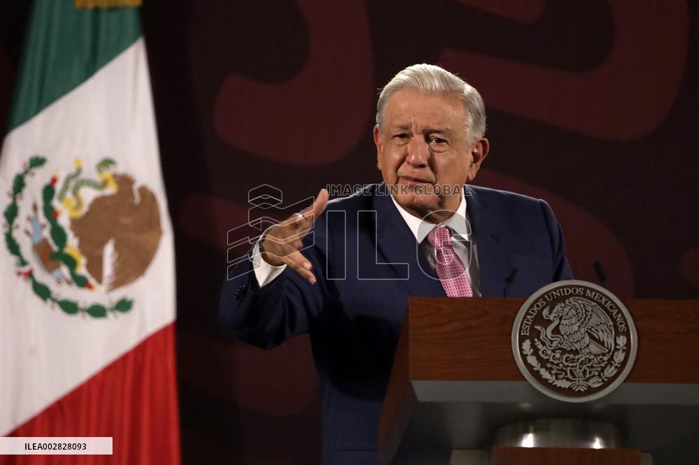 President Lopez Obrador Briefing - Mexico
