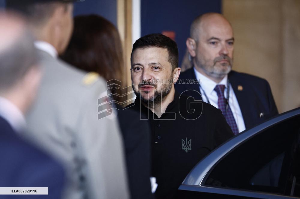 Volodymyr Zelensky At The Invalides - Paris