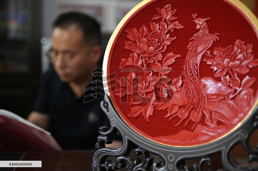 (MASTER OF CRAFTS)CHINA-CARVED LACQUER-INHERITOR-STUDIO (CN)