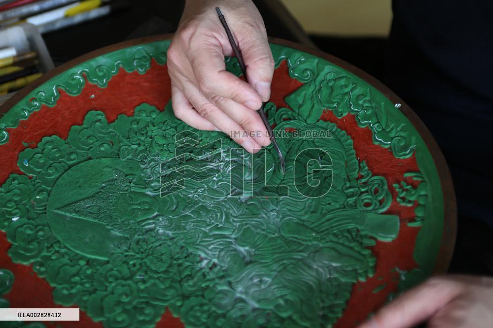 (MASTER OF CRAFTS)CHINA-CARVED LACQUER-INHERITOR-STUDIO (CN)