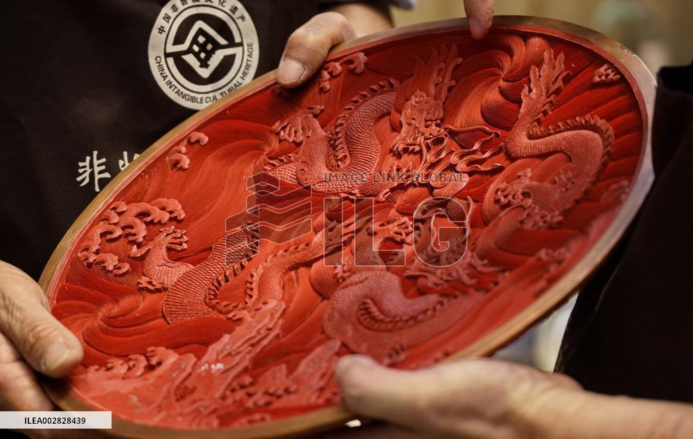 (MASTER OF CRAFTS)CHINA-CARVED LACQUER-INHERITOR-STUDIO (CN)