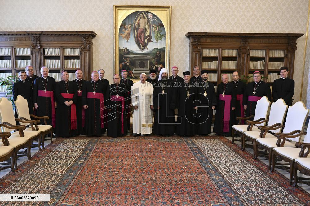 Pope Francis In Private Audiences - Vatican