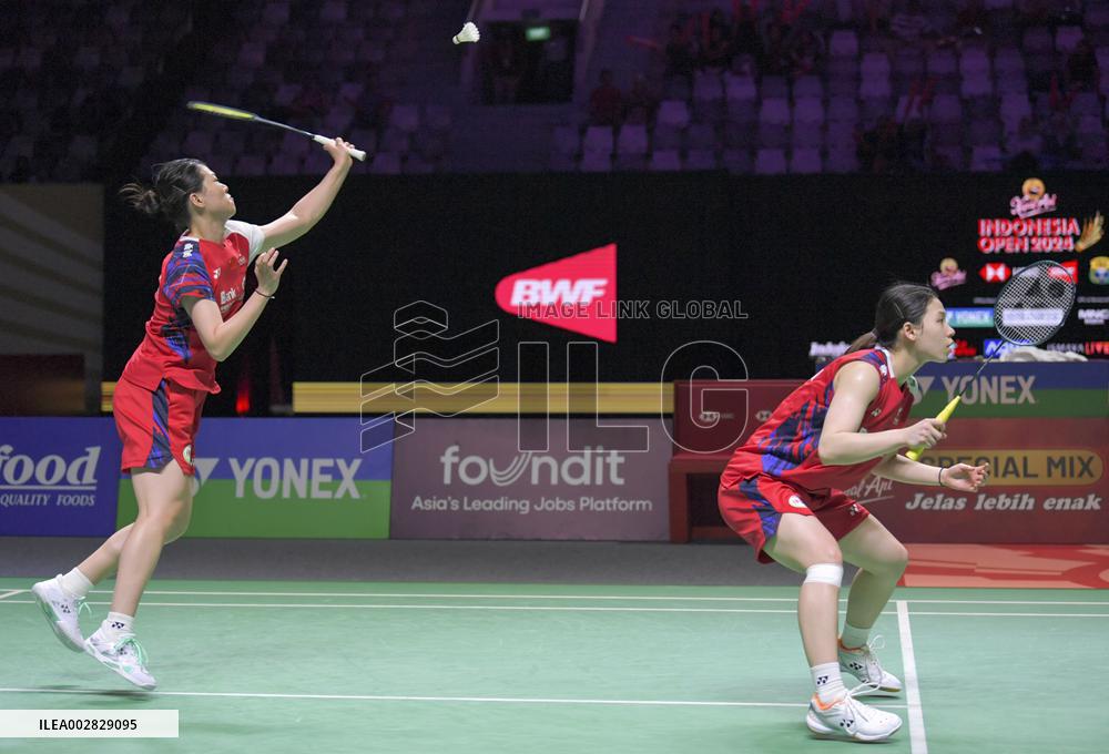 (SP)INDONESIA-JAKARTA-BADMINTON-INDONESIA OPEN-WOMEN'S DOUBLES