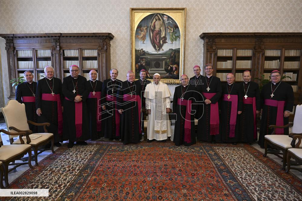 Pope Francis In Private Audiences - Vatican