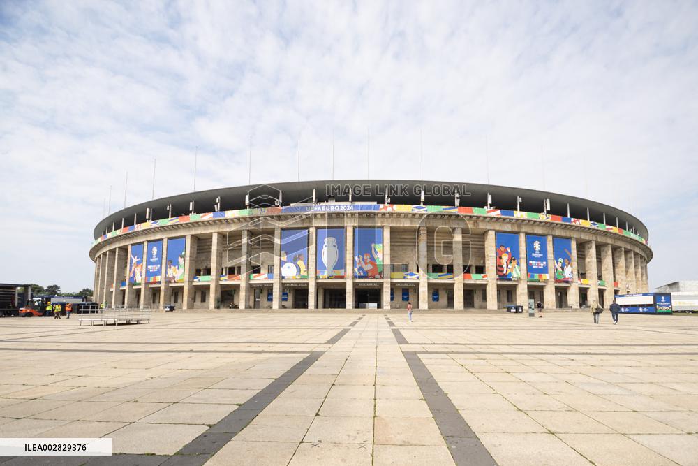 (SP)GERMANY-BERLIN-FOOTBALL-UEFA EURO 2024-OLYMPIASTADION BERLIN