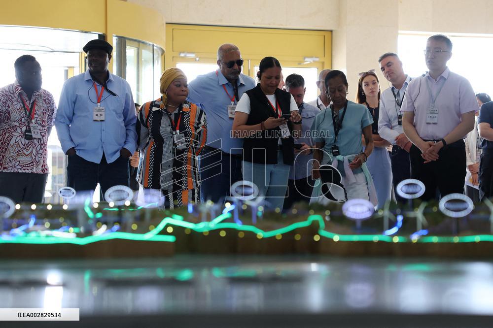 CHINA-GANSU-ENVOYS-VISIT (CN)