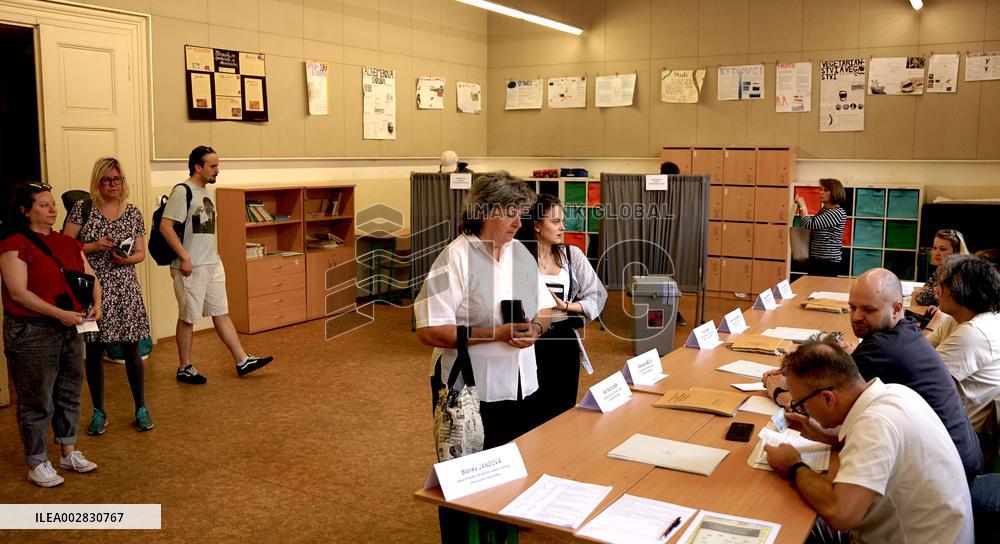 CZECH REPUBLIC-PRAGUE-EUROPEAN PARLIAMENT-ELECTIONS