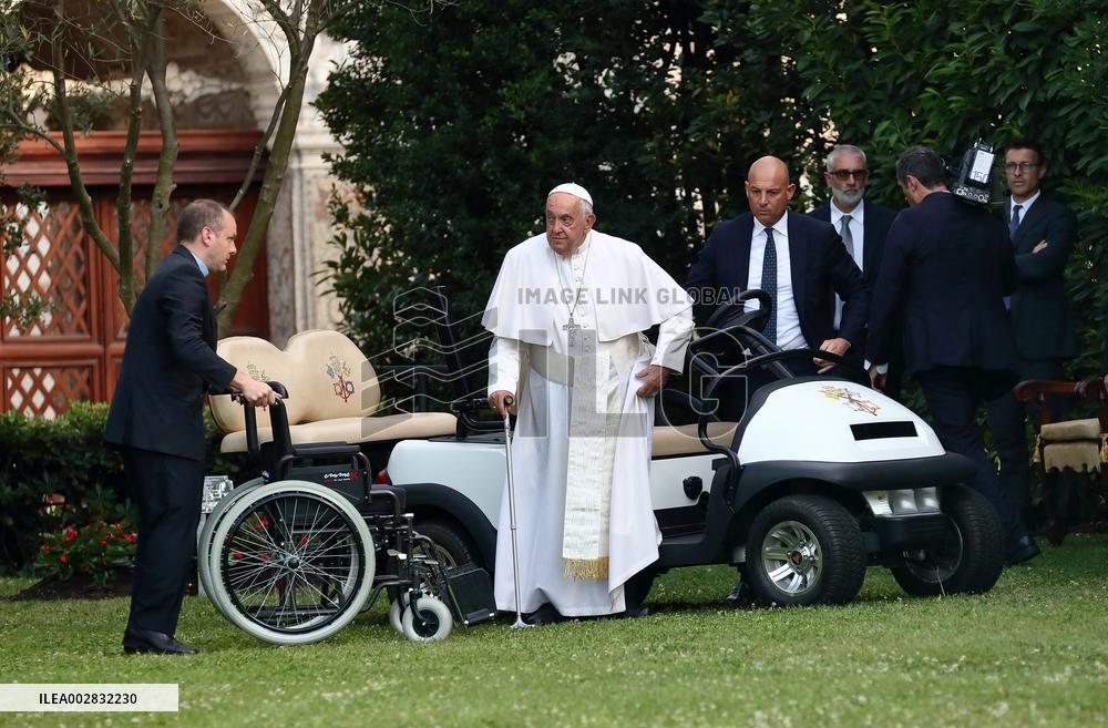 Pope Francis Commemorates 2014 Invocation For Peace In Holy Land - Vatican