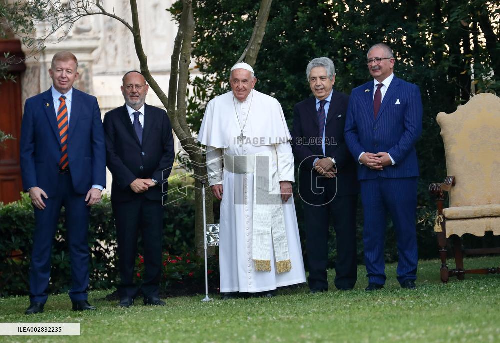 Pope Francis Commemorates 2014 Invocation For Peace In Holy Land - Vatican