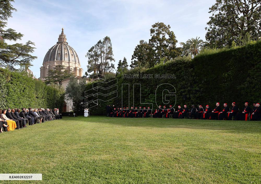 Pope Francis Commemorates 2014 Invocation For Peace In Holy Land - Vatican
