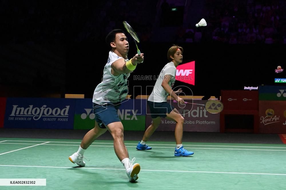 (SP)INDONESIA-JAKARTA-BADMINTON-INDONESIA OPEN-MIXED DOUBLES