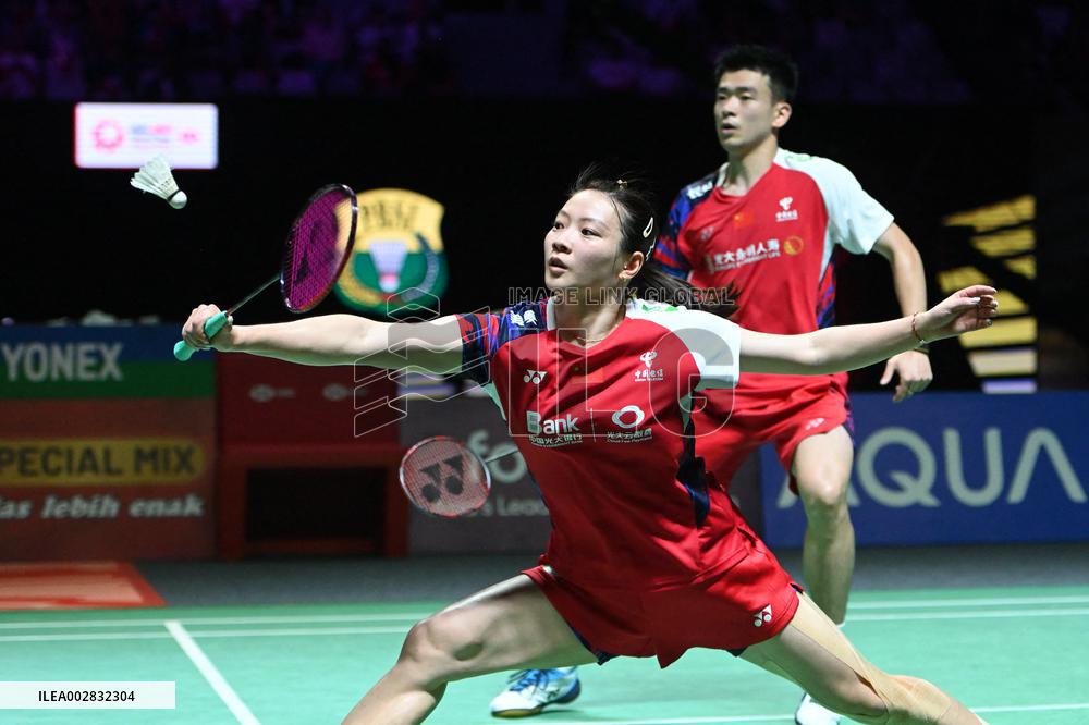 (SP)INDONESIA-JAKARTA-BADMINTON-INDONESIA OPEN-MIXED DOUBLES
