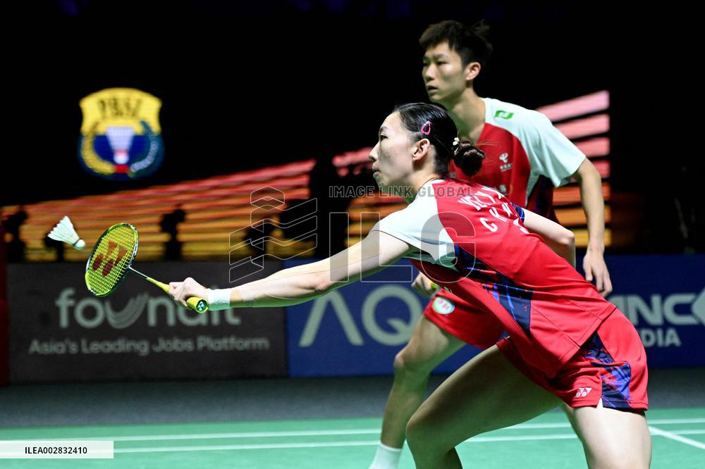(SP)INDONESIA-JAKARTA-BADMINTON-INDONESIA OPEN-MIXED DOUBLES
