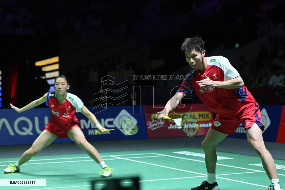 (SP)INDONESIA-JAKARTA-BADMINTON-INDONESIA OPEN-MIXED DOUBLES