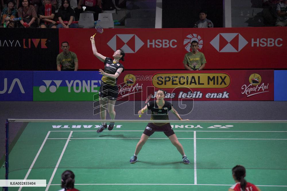 (SP)INDONESIA-JAKARTA-BADMINTON-INDONESIA OPEN-WOMEN'S DOUBLES