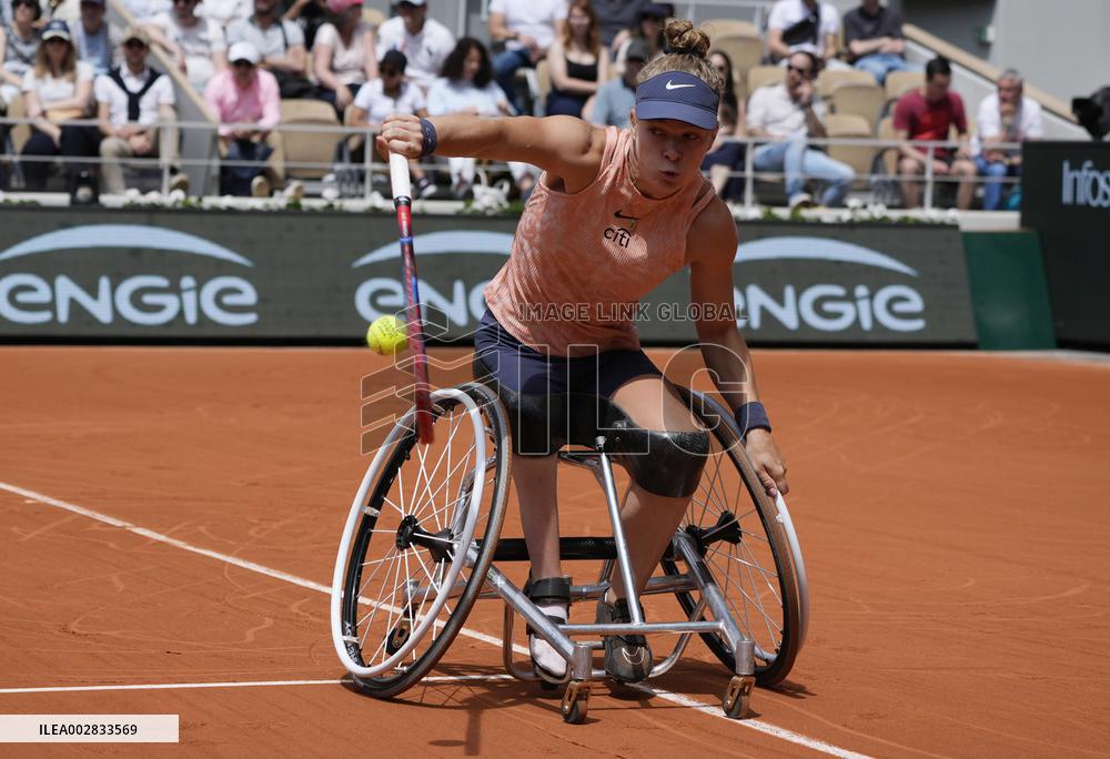 (SP)FRANCE-PARIS-TENNIS-FRENCH OPEN-WOMEN'S WHEELCHAIR SINGLES