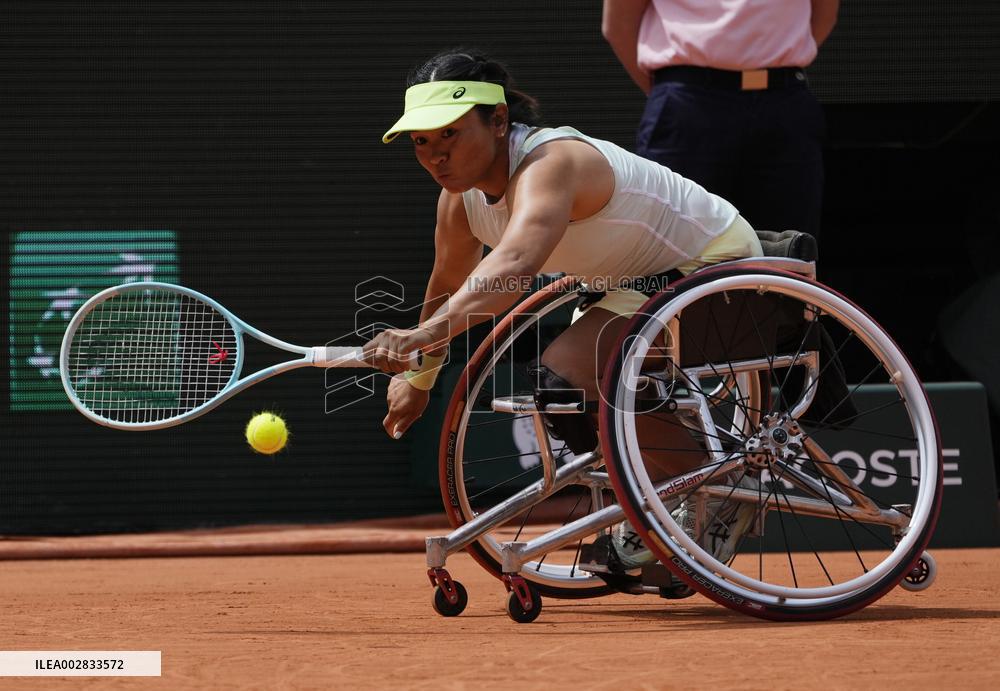 (SP)FRANCE-PARIS-TENNIS-FRENCH OPEN-WOMEN'S WHEELCHAIR SINGLES
