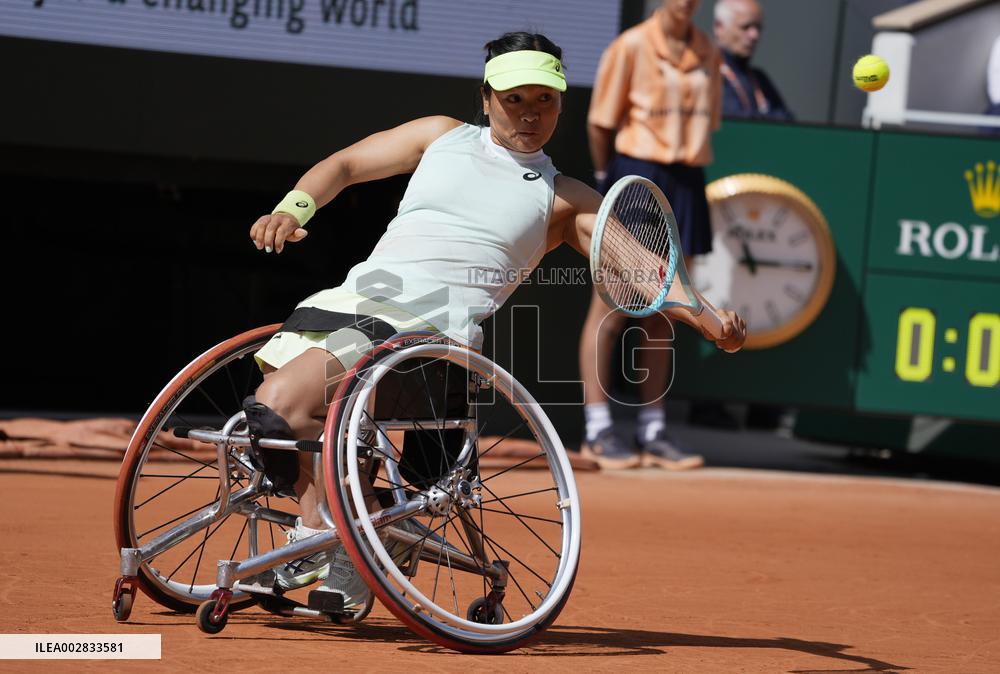 (SP)FRANCE-PARIS-TENNIS-FRENCH OPEN-WOMEN'S WHEELCHAIR SINGLES