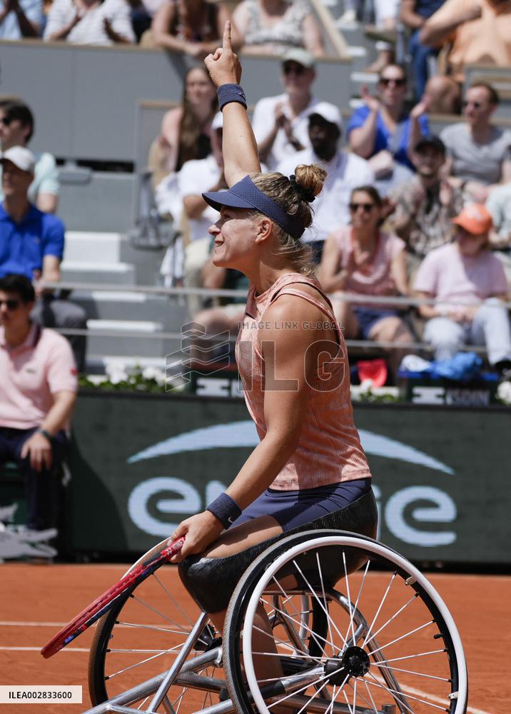 (SP)FRANCE-PARIS-TENNIS-FRENCH OPEN-WOMEN'S WHEELCHAIR SINGLES