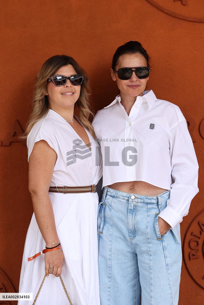 Celebrities At Village During The 2024 French Open - Village Day Fourteen NB