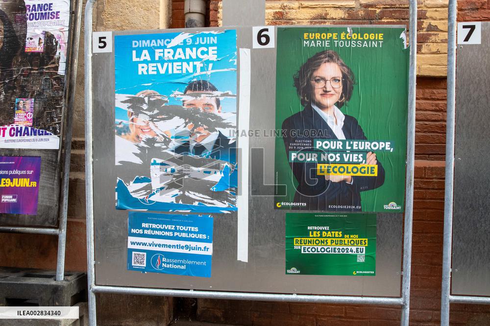 Marie Toussaint Campaign Meeting - Toulouse