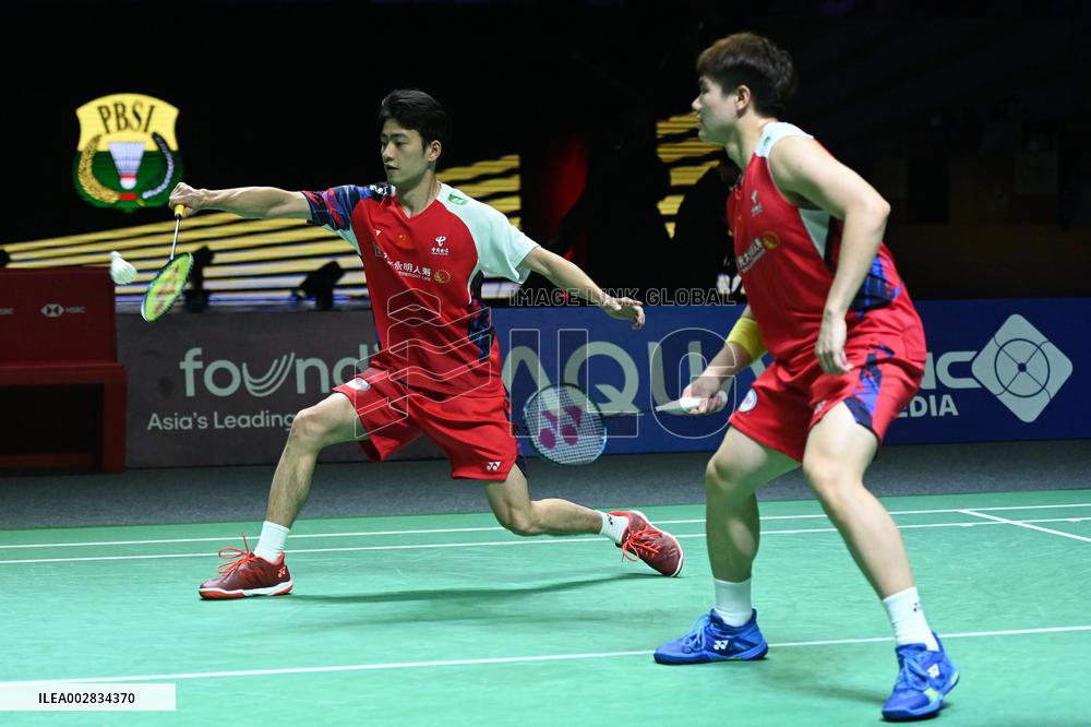 (SP)INDONESIA-JAKARTA-BADMINTON-INDONESIA OPEN-MEN'S DOUBLES