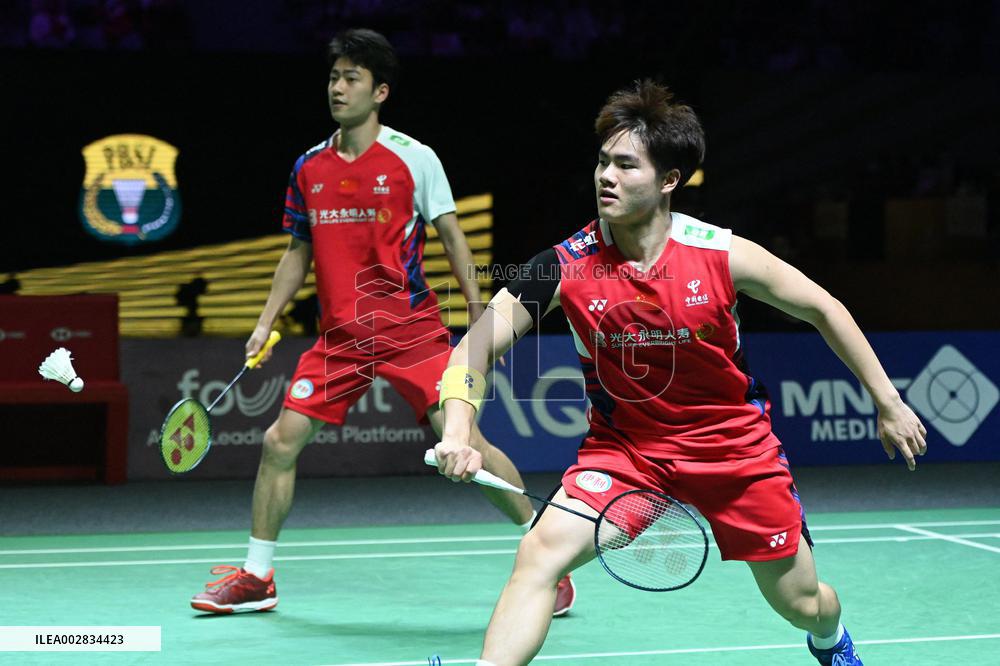 (SP)INDONESIA-JAKARTA-BADMINTON-INDONESIA OPEN-MEN'S DOUBLES