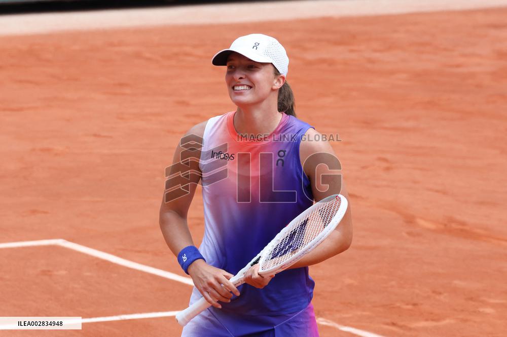 French Open - Iga Swiatek Wins A Third Consecutive Women's Title