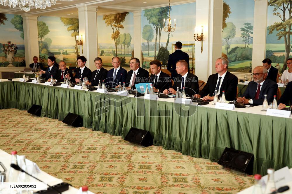 French-American Business Council At Bristol Hotel - Paris