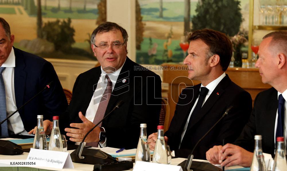 French-American Business Council At Bristol Hotel - Paris