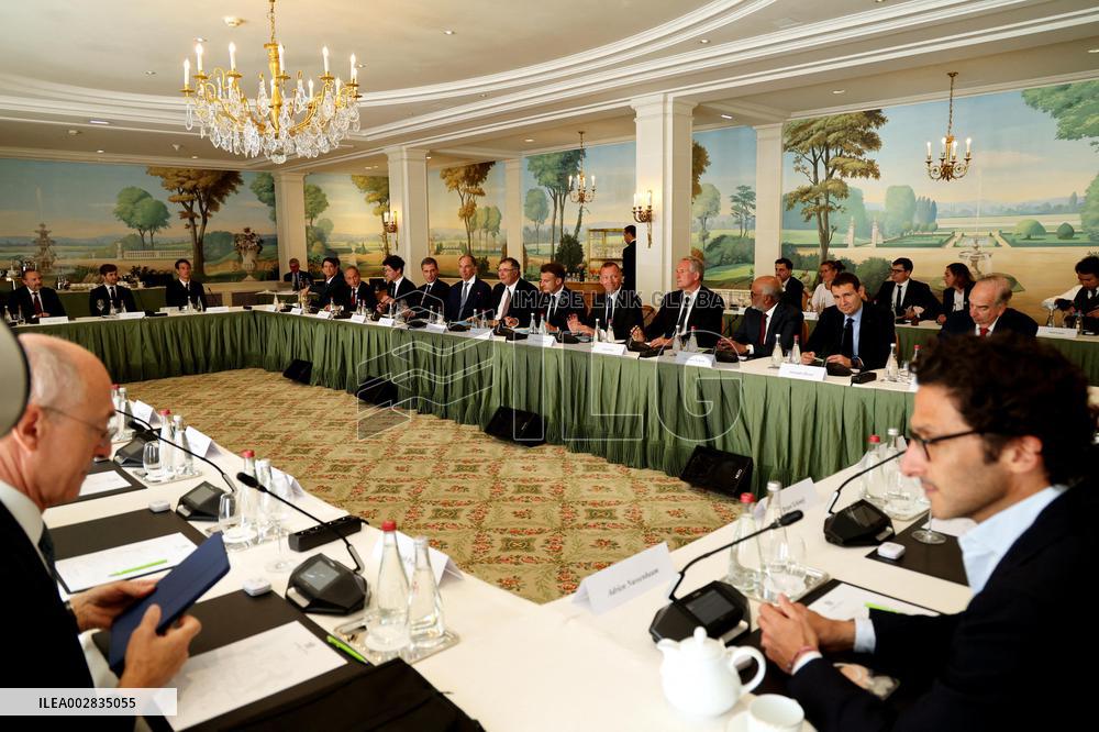 French-American Business Council At Bristol Hotel - Paris