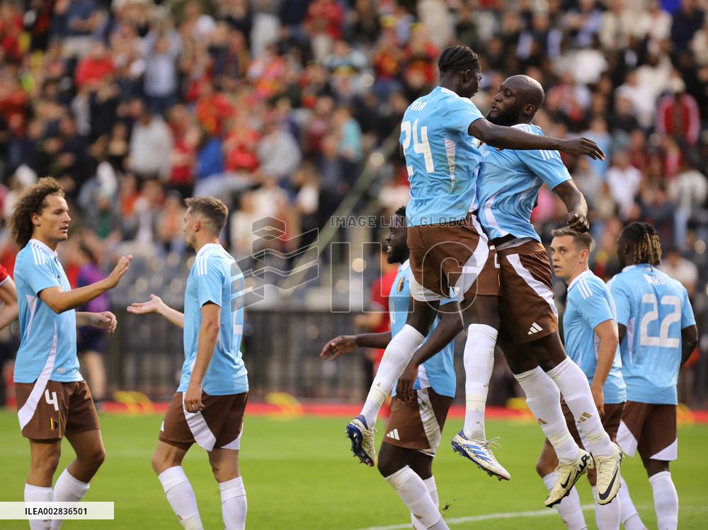 (SP)BELGIUM-BRUSSELS-FOOTBALL FRIENDLY MATCH-BEL VS LUX