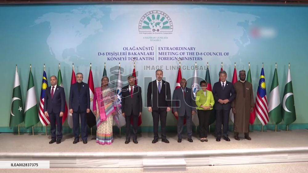 D-8 countries call for immediate, unconditional ceasefire in Gaza