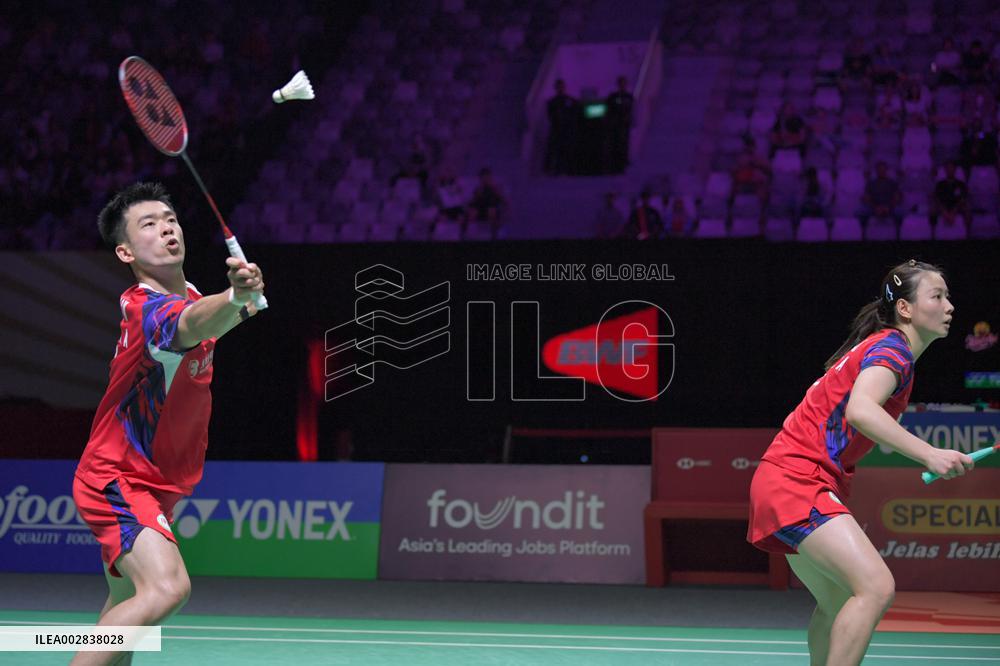 (SP)INDONESIA-JAKARTA-BADMINTON-INDONESIA OPEN-MIXED DOUBLES-FINAL