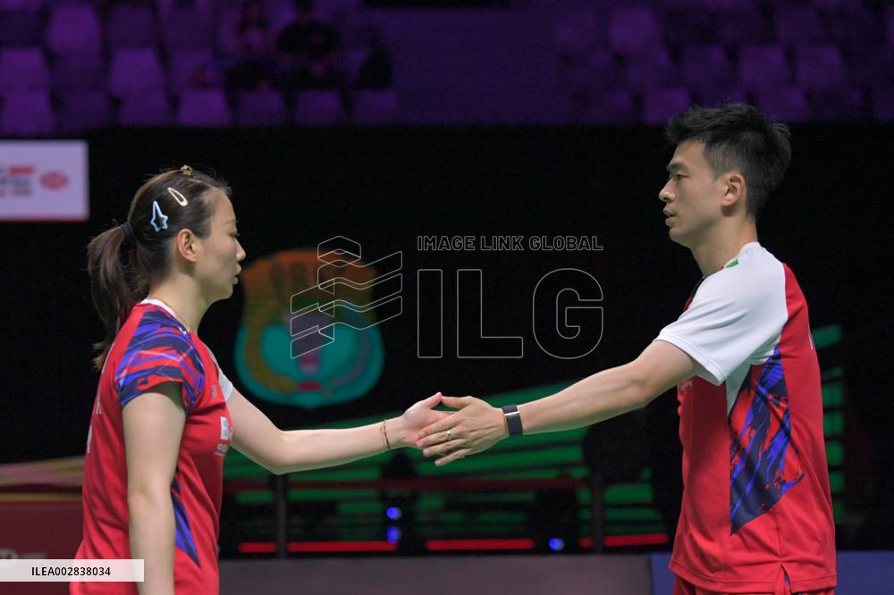 (SP)INDONESIA-JAKARTA-BADMINTON-INDONESIA OPEN-MIXED DOUBLES-FINAL