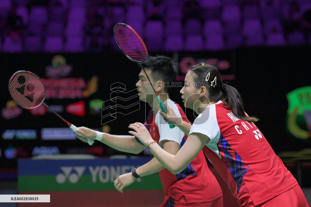 (SP)INDONESIA-JAKARTA-BADMINTON-INDONESIA OPEN-MIXED DOUBLES-FINAL