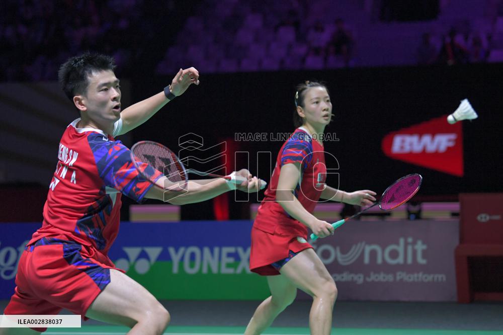 (SP)INDONESIA-JAKARTA-BADMINTON-INDONESIA OPEN-MIXED DOUBLES-FINAL
