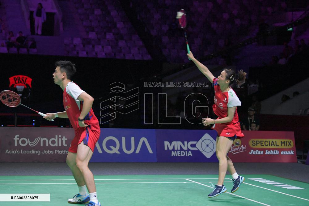 (SP)INDONESIA-JAKARTA-BADMINTON-INDONESIA OPEN-MIXED DOUBLES-FINAL