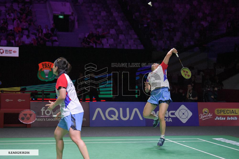 (SP)INDONESIA-JAKARTA-BADMINTON-INDONESIA OPEN-WOMEN'S DOUBLES-FINAL