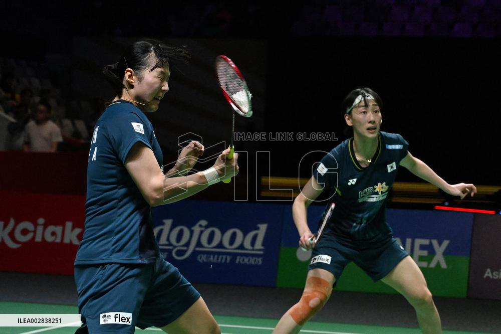 (SP)INDONESIA-JAKARTA-BADMINTON-INDONESIA OPEN-WOMEN'S DOUBLES-FINAL