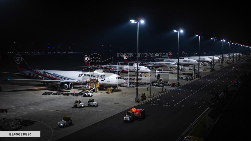 CHINA-HUBEI-EZHOU-HUAHU AIRPORT-ALL-CARGO HUB (CN)