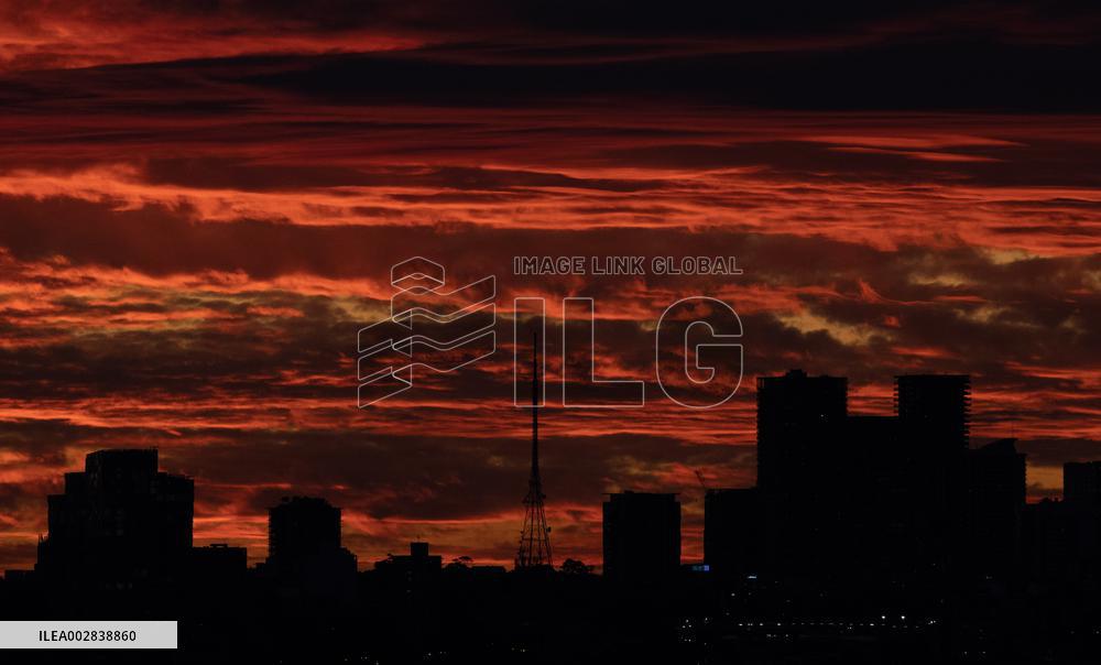 AUSTRALIA-SYDNEY-SUNSET