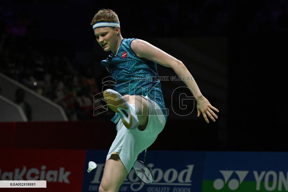 (SP)INDONESIA-JAKARTA-BADMINTON-INDONESIA OPEN-MEN'S SINGLES-FINAL