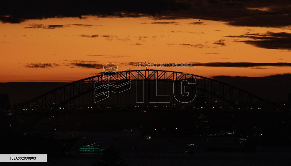 AUSTRALIA-SYDNEY-SUNSET