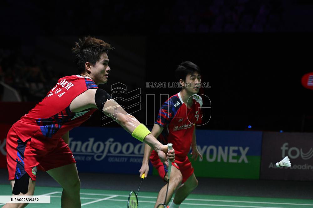 (SP)INDONESIA-JAKARTA-BADMINTON-INDONESIA OPEN-MEN'S DOUBLES-FINAL