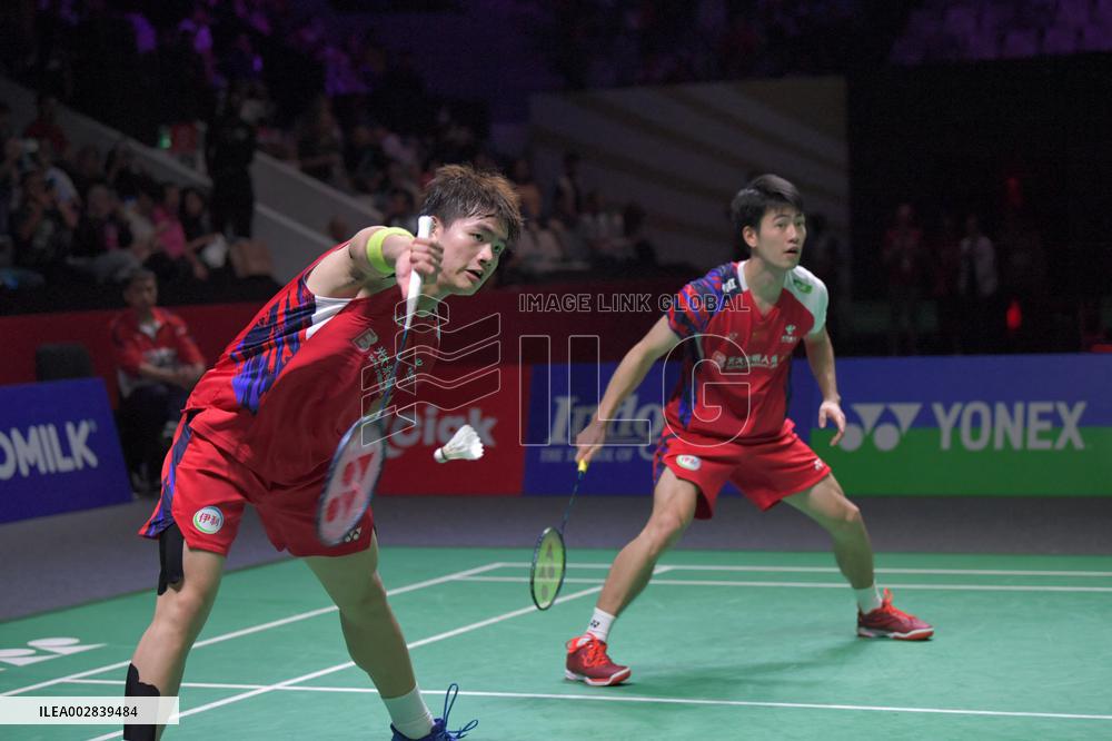 (SP)INDONESIA-JAKARTA-BADMINTON-INDONESIA OPEN-MEN'S DOUBLES-FINAL
