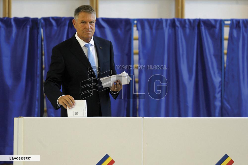 ROMANIA-BUCHAREST-EUROPEAN PARLIAMENT ELECTIONS-VOTING