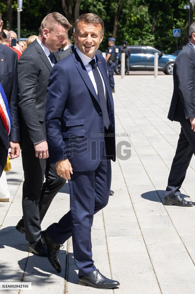 FRANCE-MACRON-NATIONAL ASSEMBLY-DISSOLUTION-NEW LEGISLATIVE ELECTIONS CALL