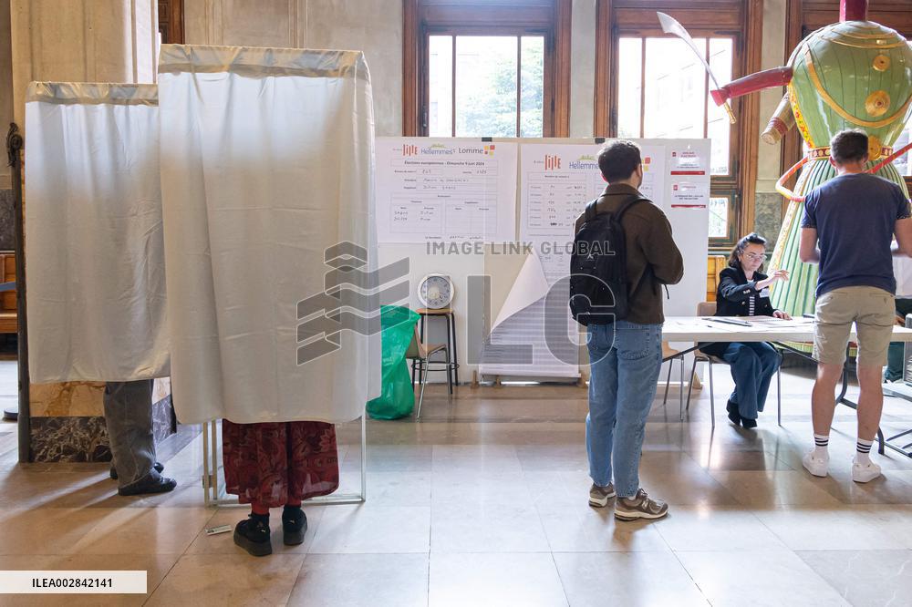 FRANCE-LILLE-EUROPEAN PARLIAMENT ELECTIONS