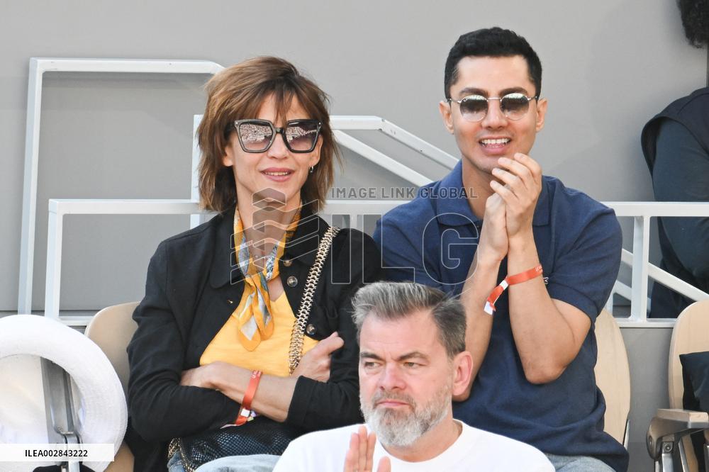 French Open - Sophie Marceau At The Stands